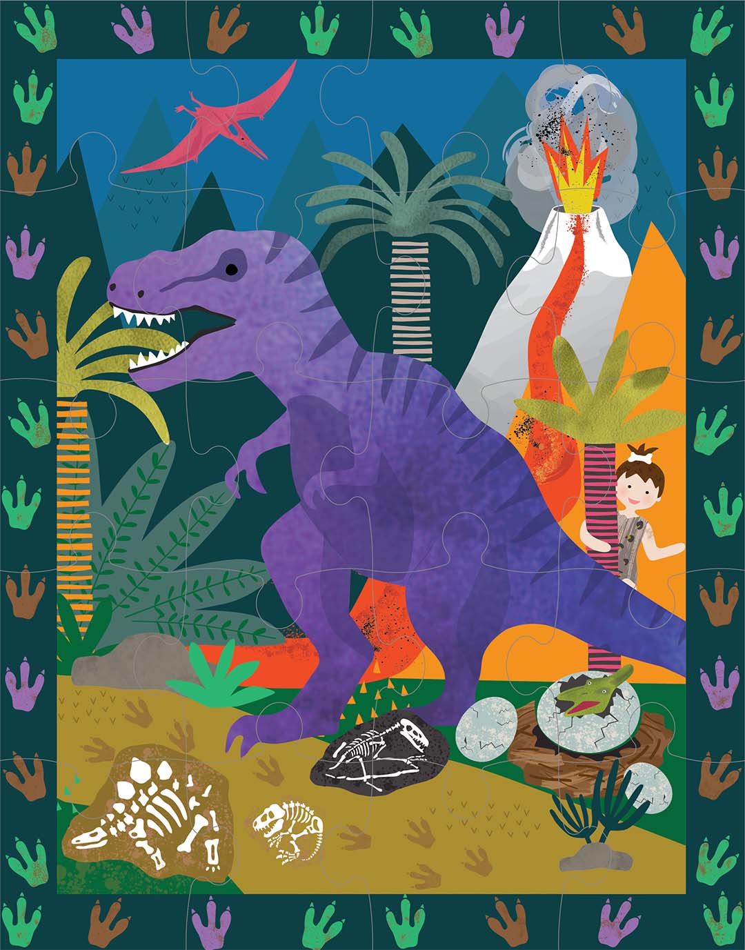 Floss & Rock - Dinosaur Magnetic Multi Play