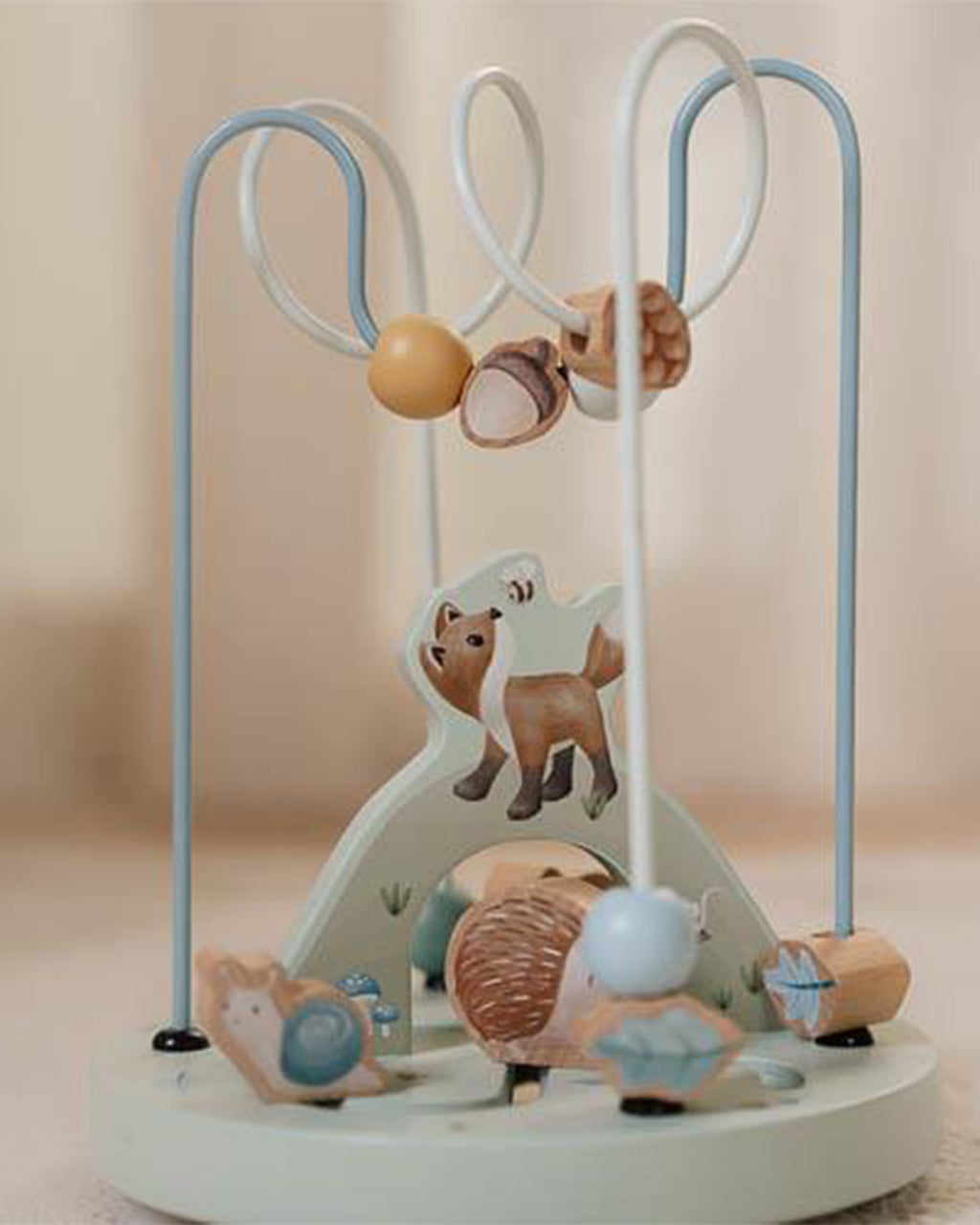 Little Dutch - Attività a spirale - Blu - Amici della foresta