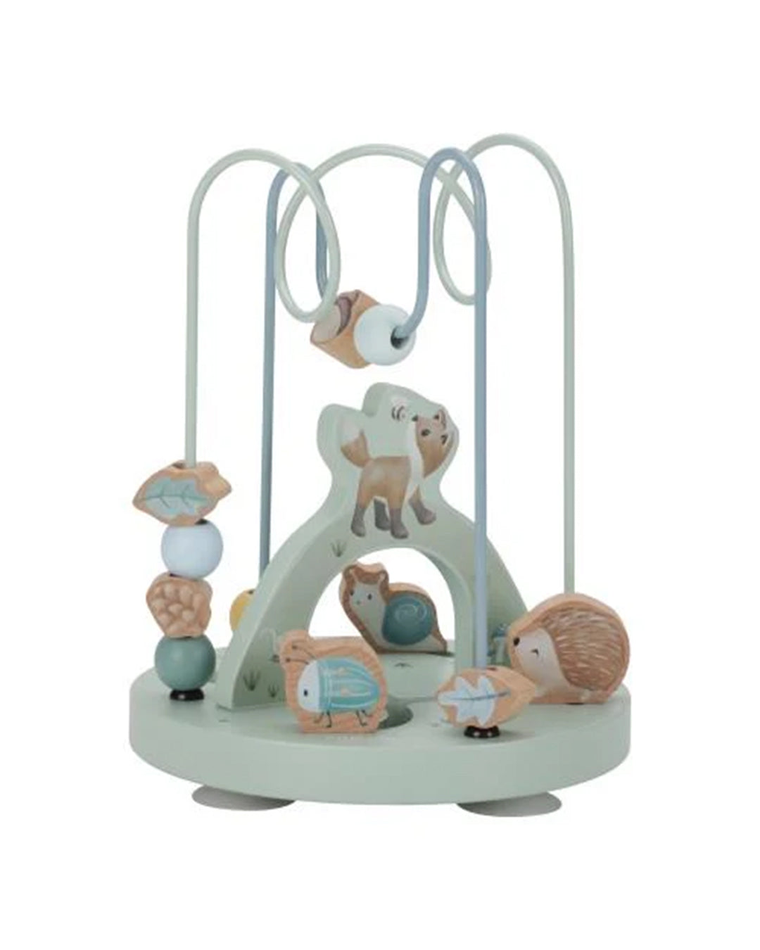 Little Dutch - Attività a spirale - Blu - Amici della foresta