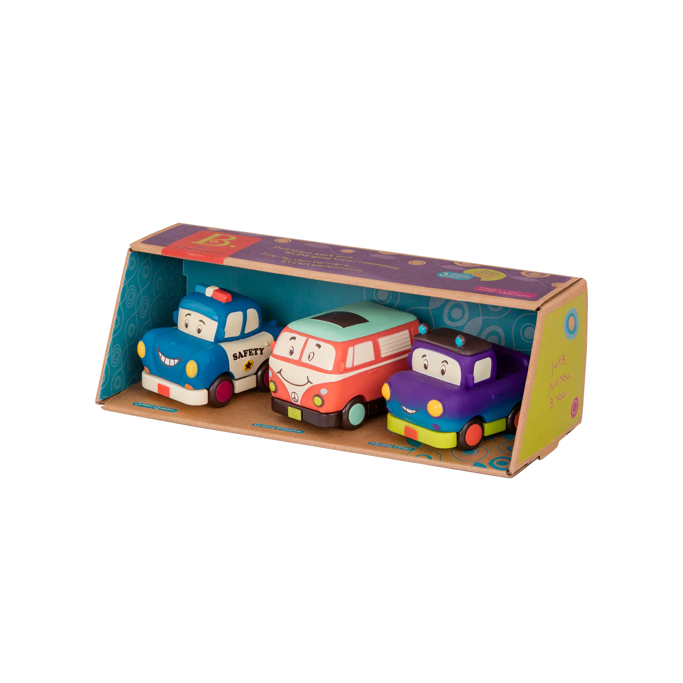 B.Toys-Set Macchinine A Retrocarica