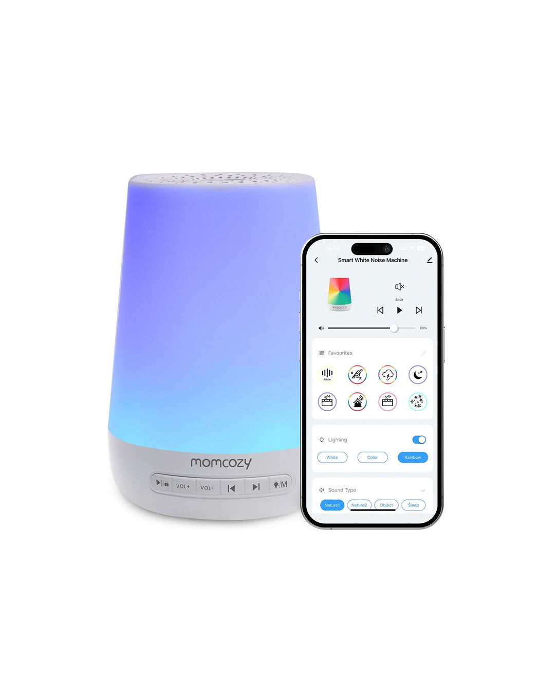 Momcozy - Baby Sound – Macchina per rumore bianco