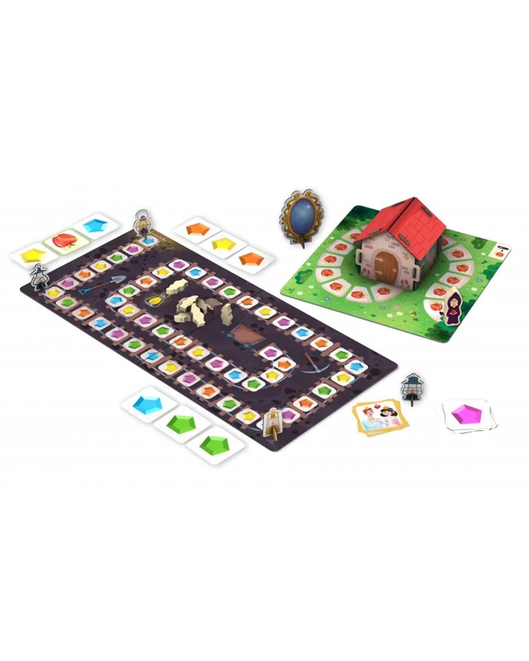 Sassi Editore - Biancaneve e i sette nani - Gioco di società e libro