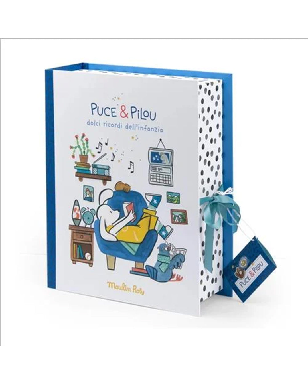 Moulin Roty - Cofanetto Nascita Puce & Pilou