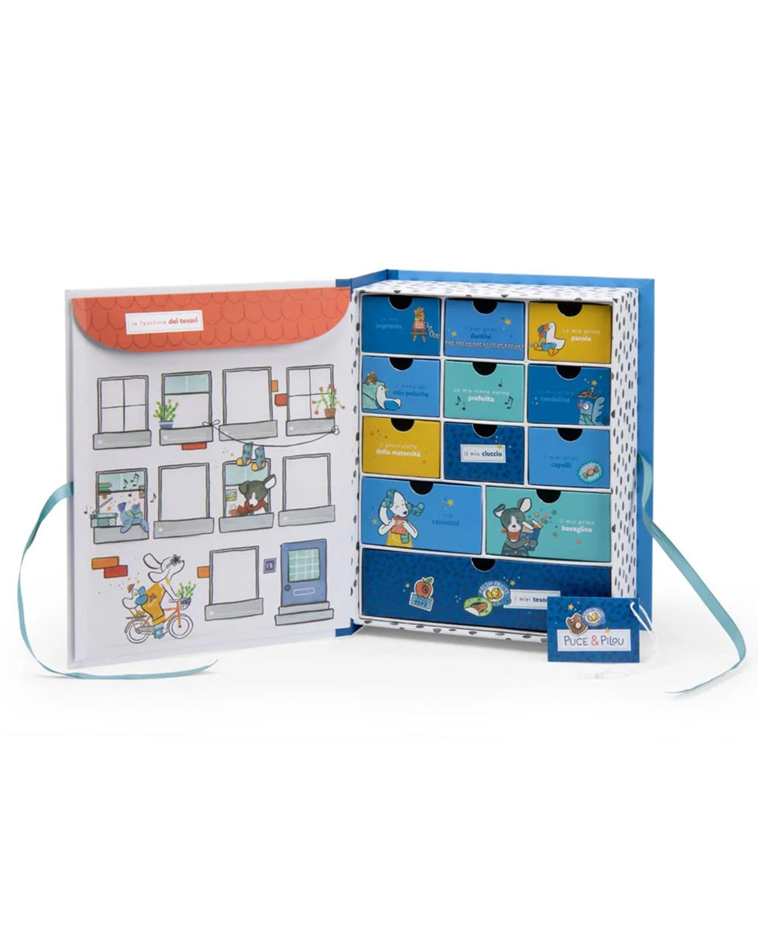 Moulin Roty - Cofanetto Nascita Puce & Pilou