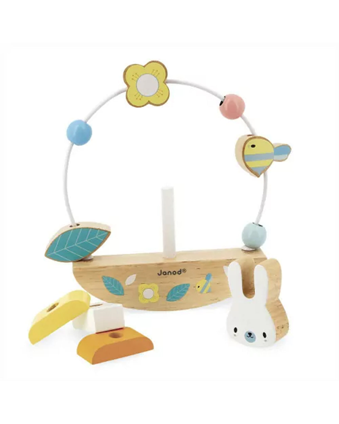 Janod - Coniglietto Dondolante Con Looping Pure