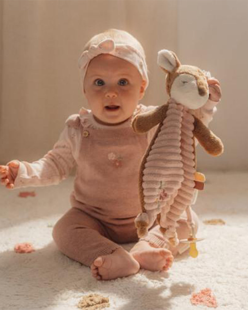 Little Dutch - Doudou Cerbiatto -- Rosa - Giardino delle fate