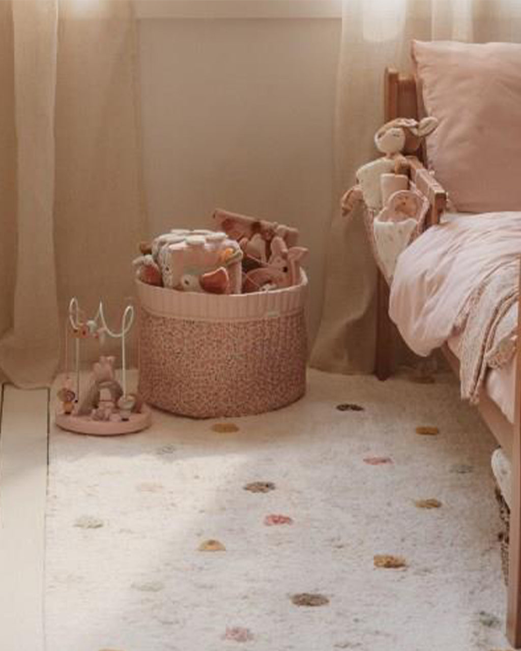 Little Dutch - Cubo di attività - Rosa - Giardino delle fate