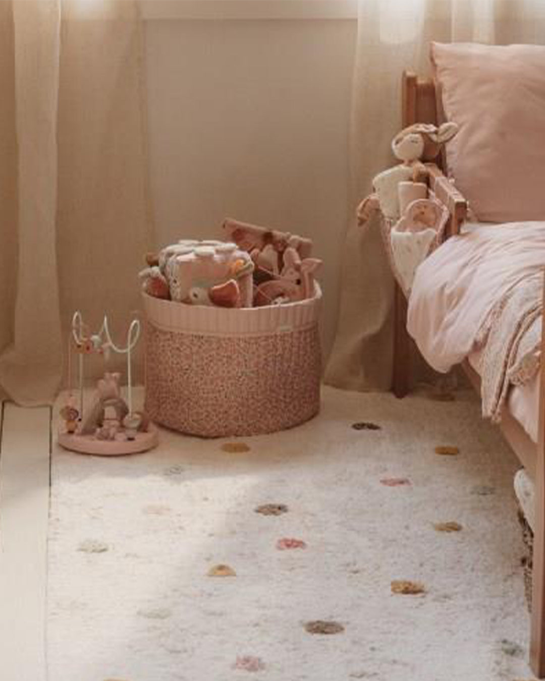 Little Dutch - Cubo di attività - Rosa - Giardino delle fate