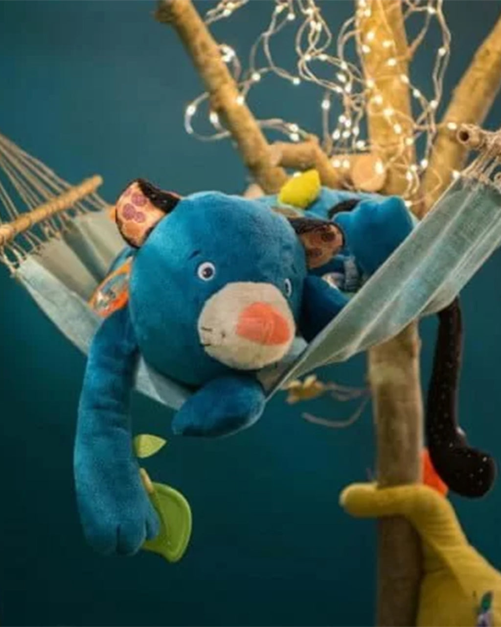 Moulin Roty - Cuscino Attività Sensoriale Pantera 80cm