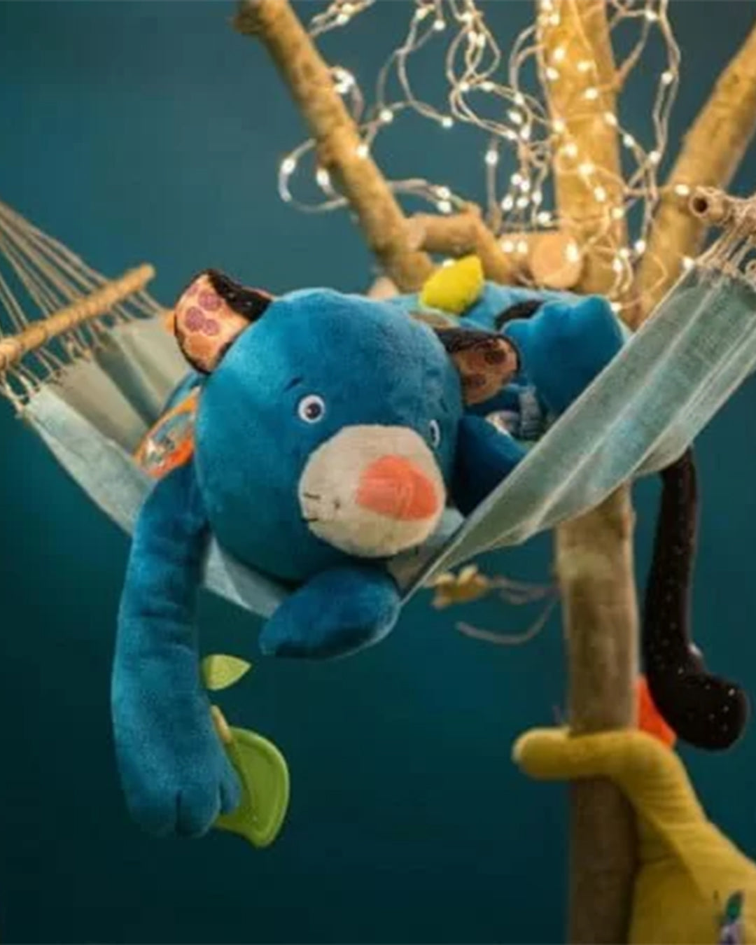 Moulin Roty - Cuscino Attività Sensoriale Pantera 80cm