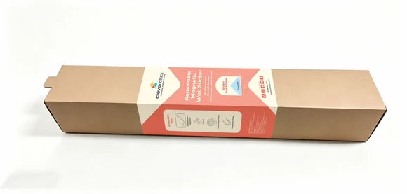 Cleverclixx -Adesivo Magnetico da Parete 95x75cm Clever Blu