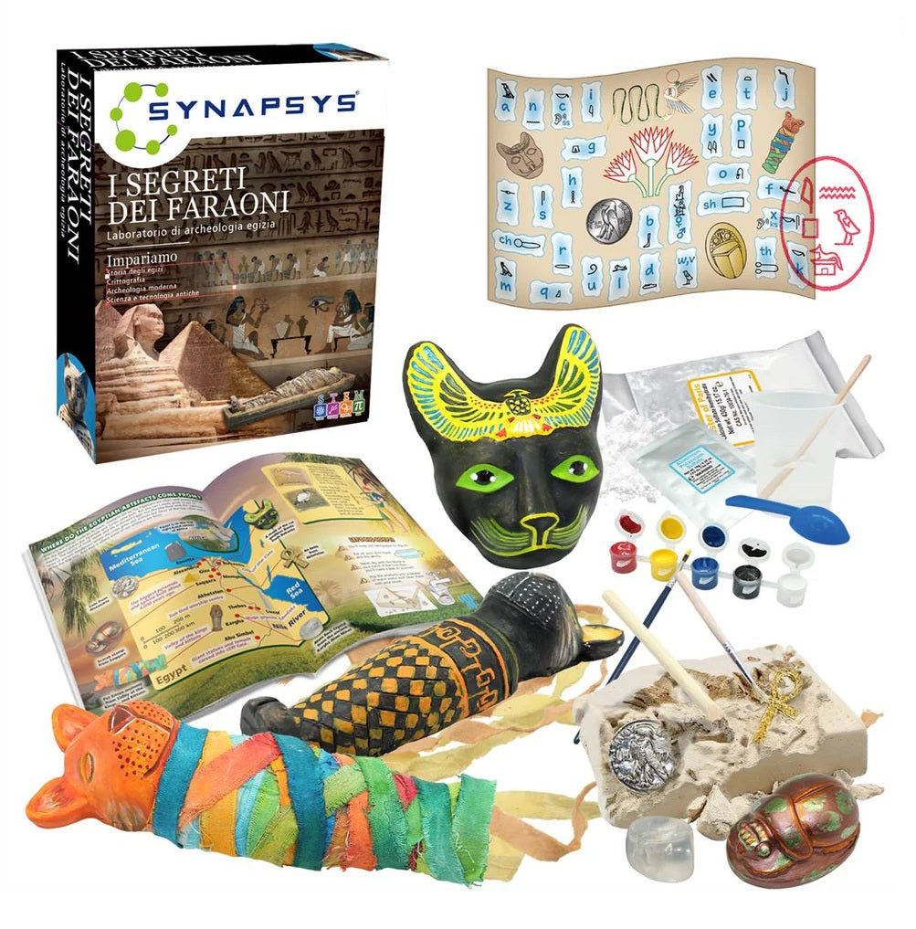 Synapsys-I SEGRETI DEI FARAONI kit scientifico