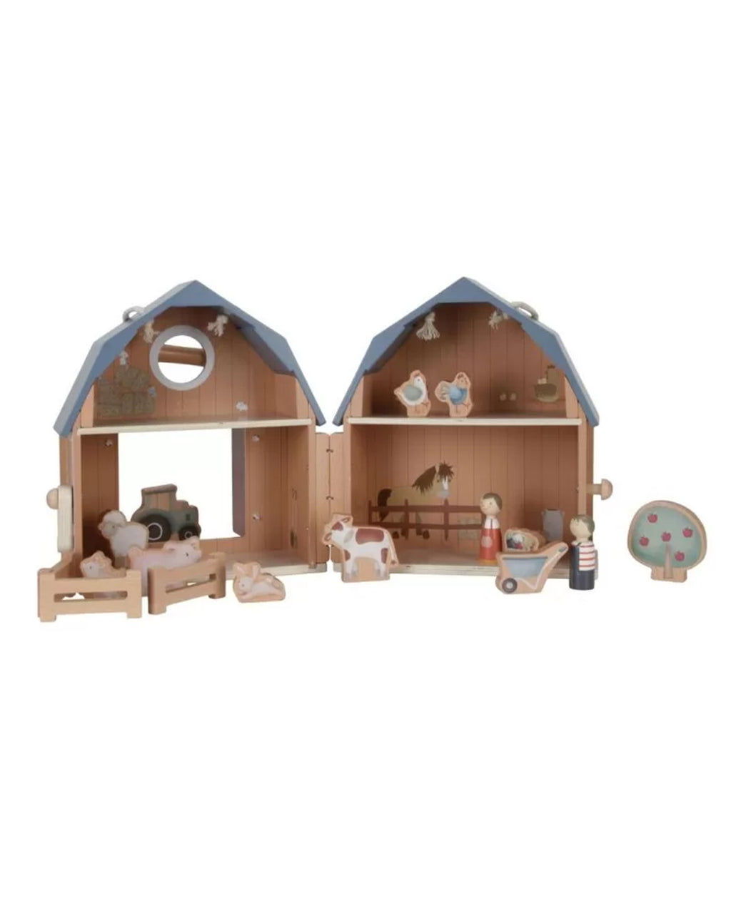 Little Dutch - Fattoria Portatile In Legno Little Farm