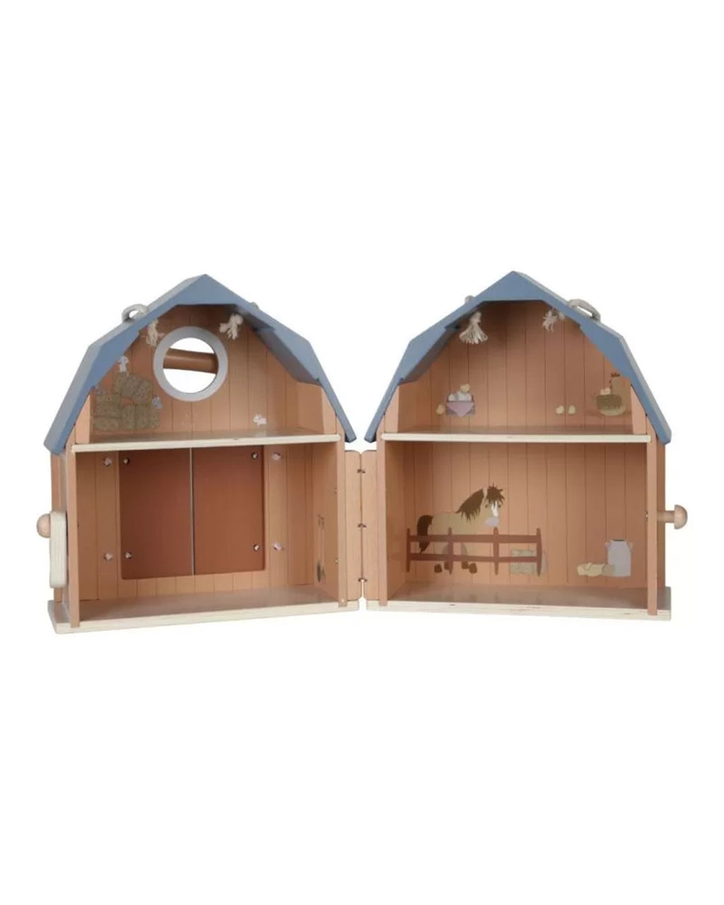 Little Dutch - Fattoria Portatile In Legno Little Farm