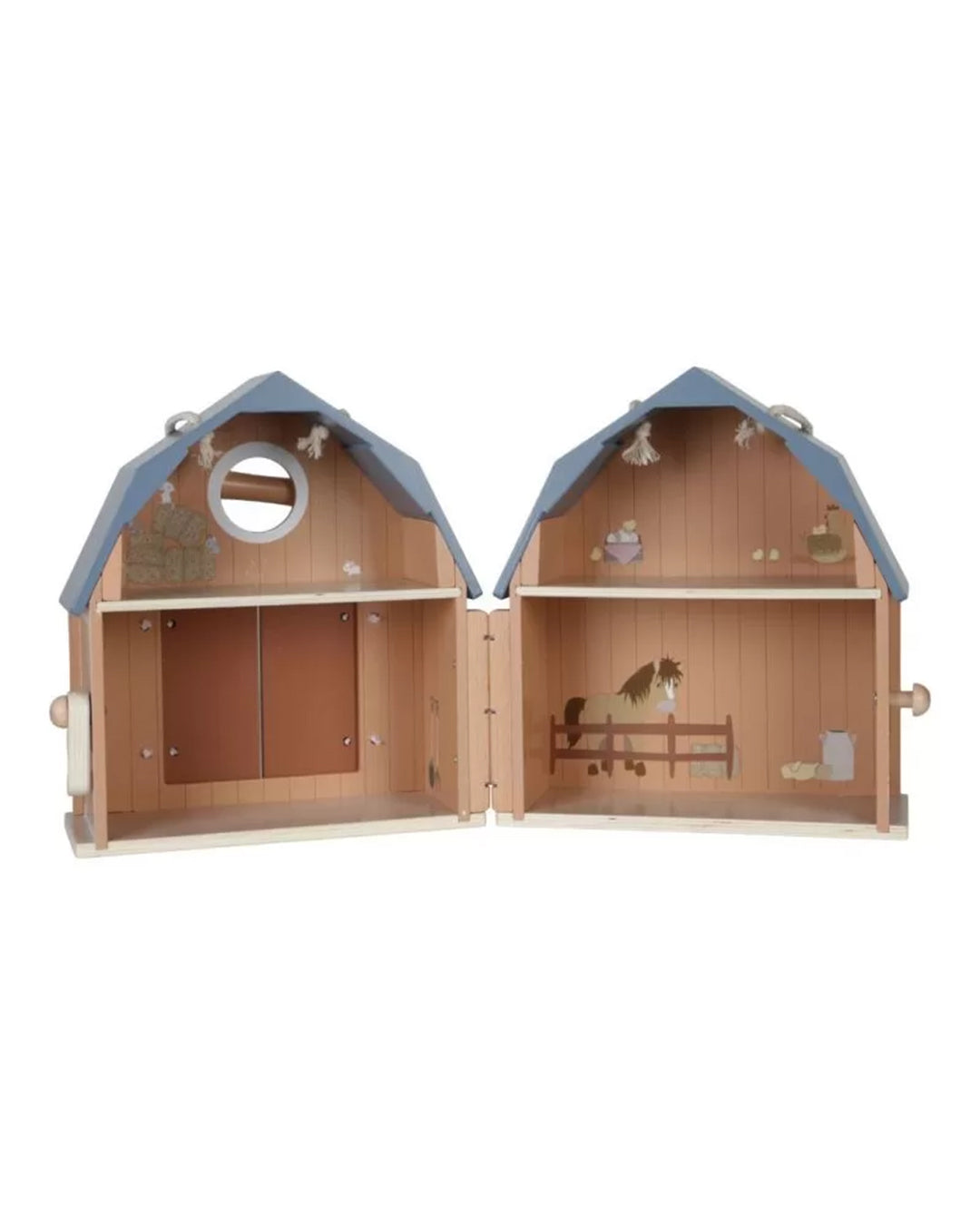 Little Dutch - Fattoria Portatile In Legno Little Farm