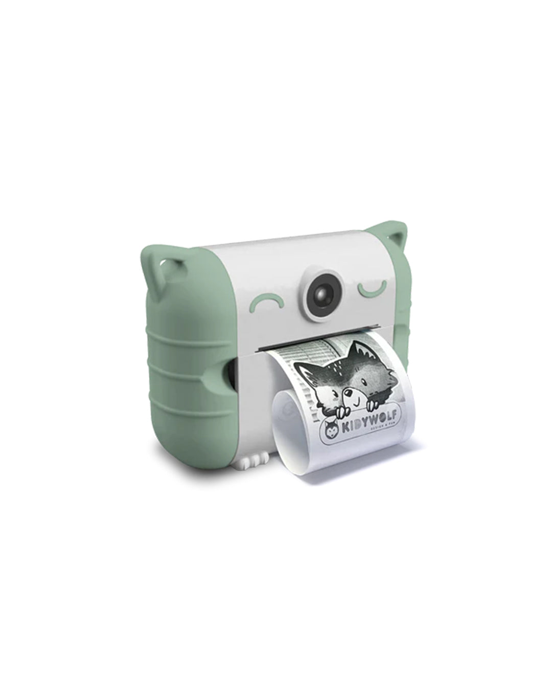 KidyWolf - Fotocamera Digitale con stampa KIDYPRINT - Verde