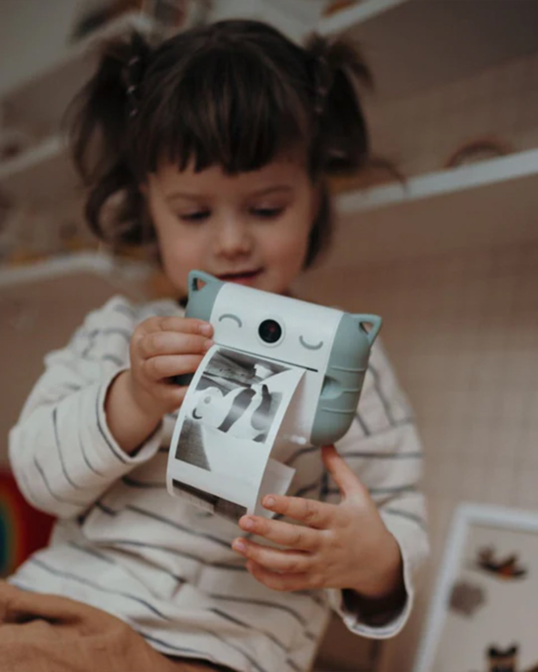 KidyWolf - Fotocamera Digitale con stampa KIDYPRINT - Verde