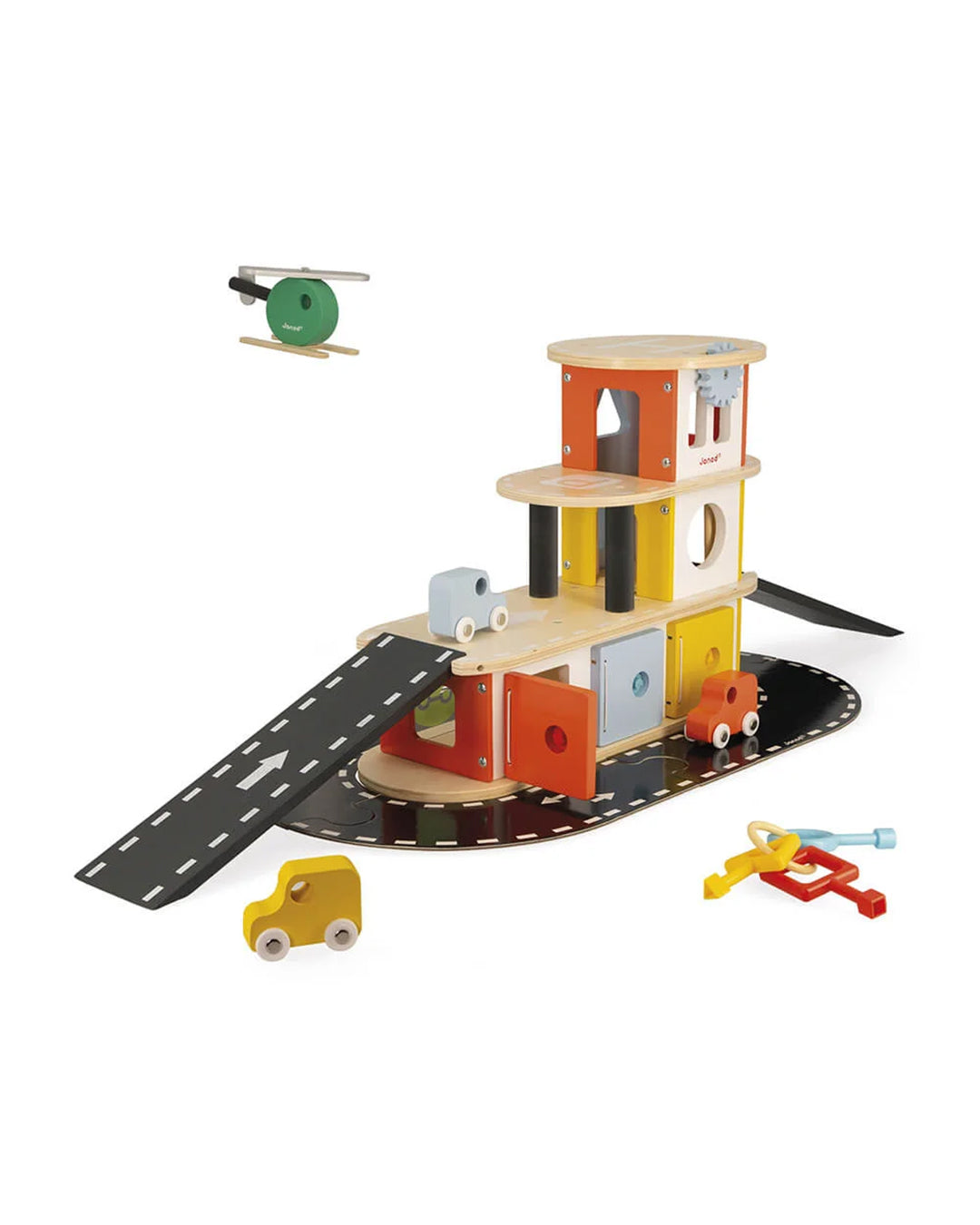 Janod - Garage con Macchine