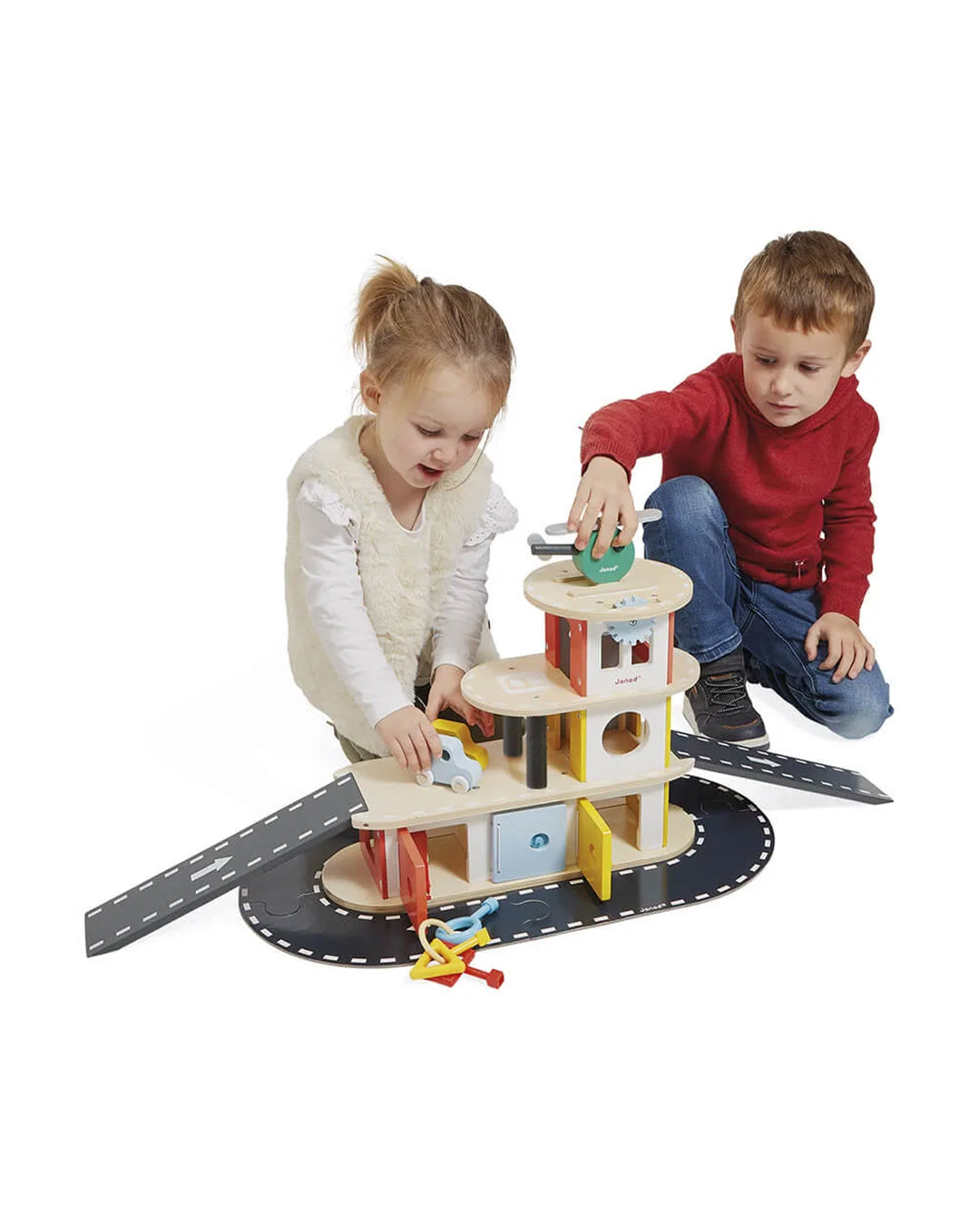 Janod - Garage con Macchine