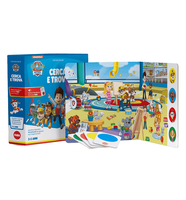 Faba - Gioco - PAW Patrol Cerca e trova