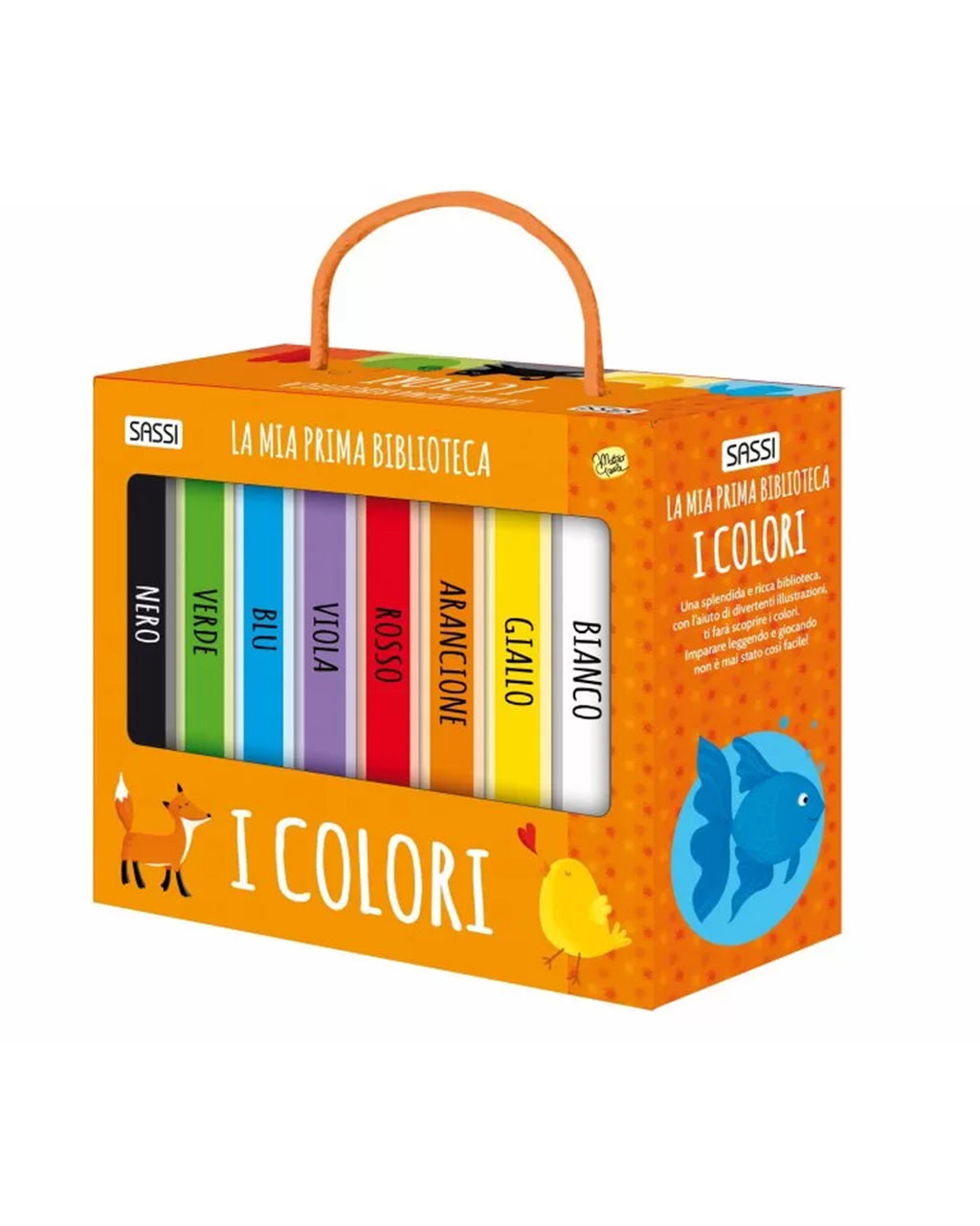 Sassi Editore - I Colori - La Mia Prima Biblioteca