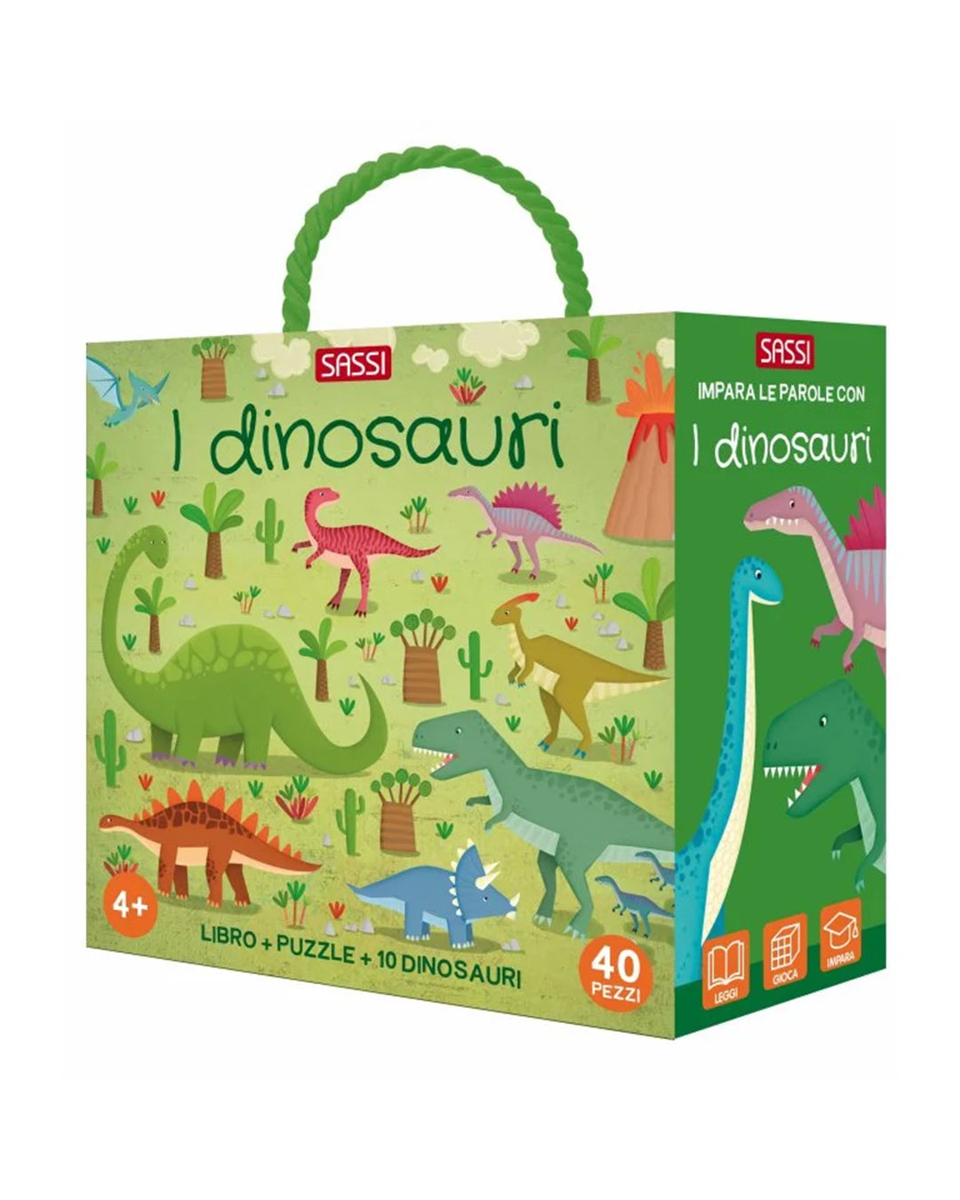 Sassi Editore - I dinosauri - Libro puzzle