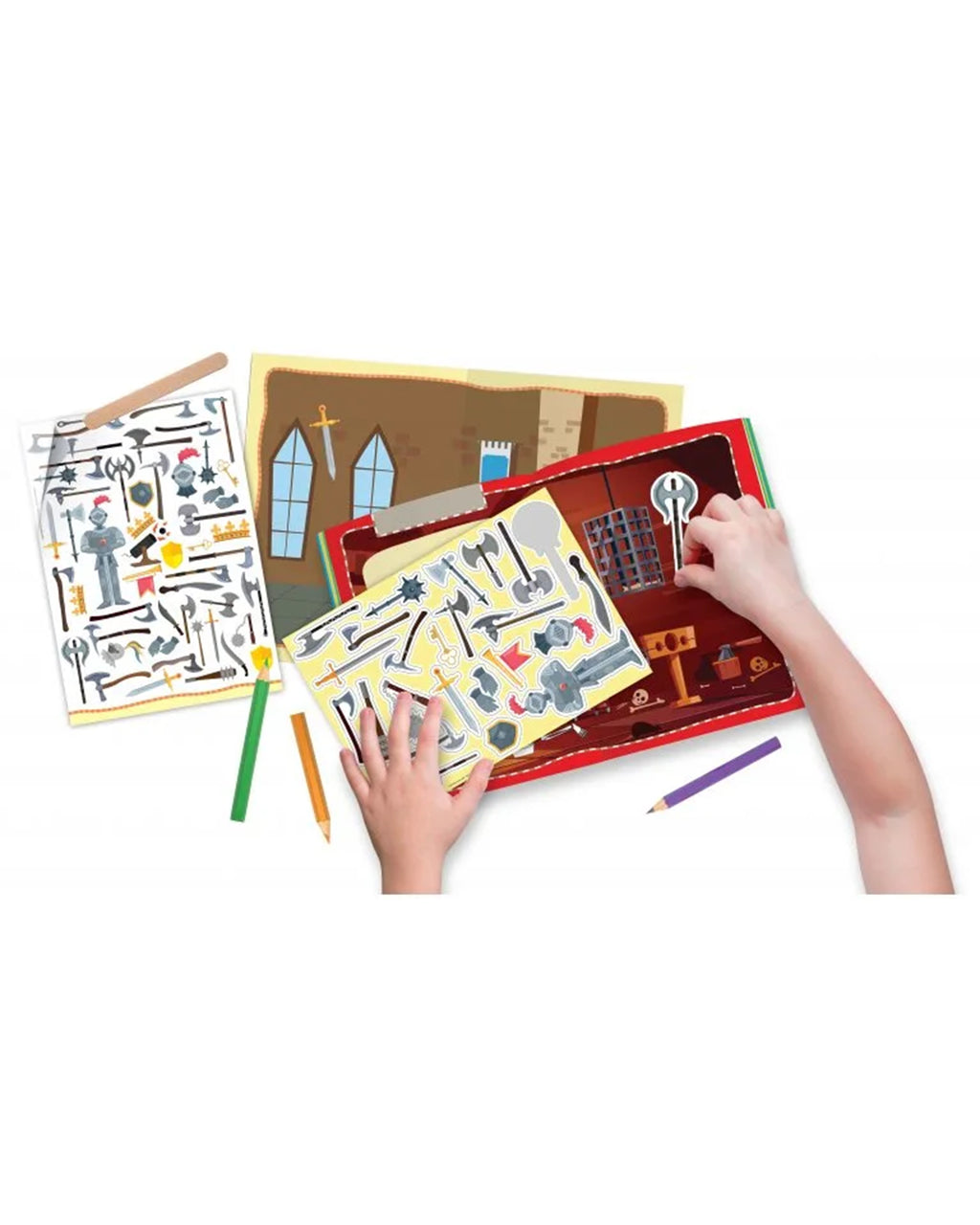 Sassi Yunior Editore - Il castello - Libro attività arts & crafts