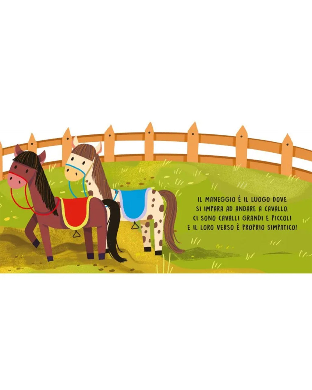 Sassi Editore - Il maneggio – Libro sonoro