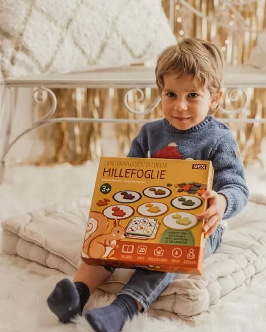 Sassi Yunior Editore - I miei primi giochi di logica. Millefoglie