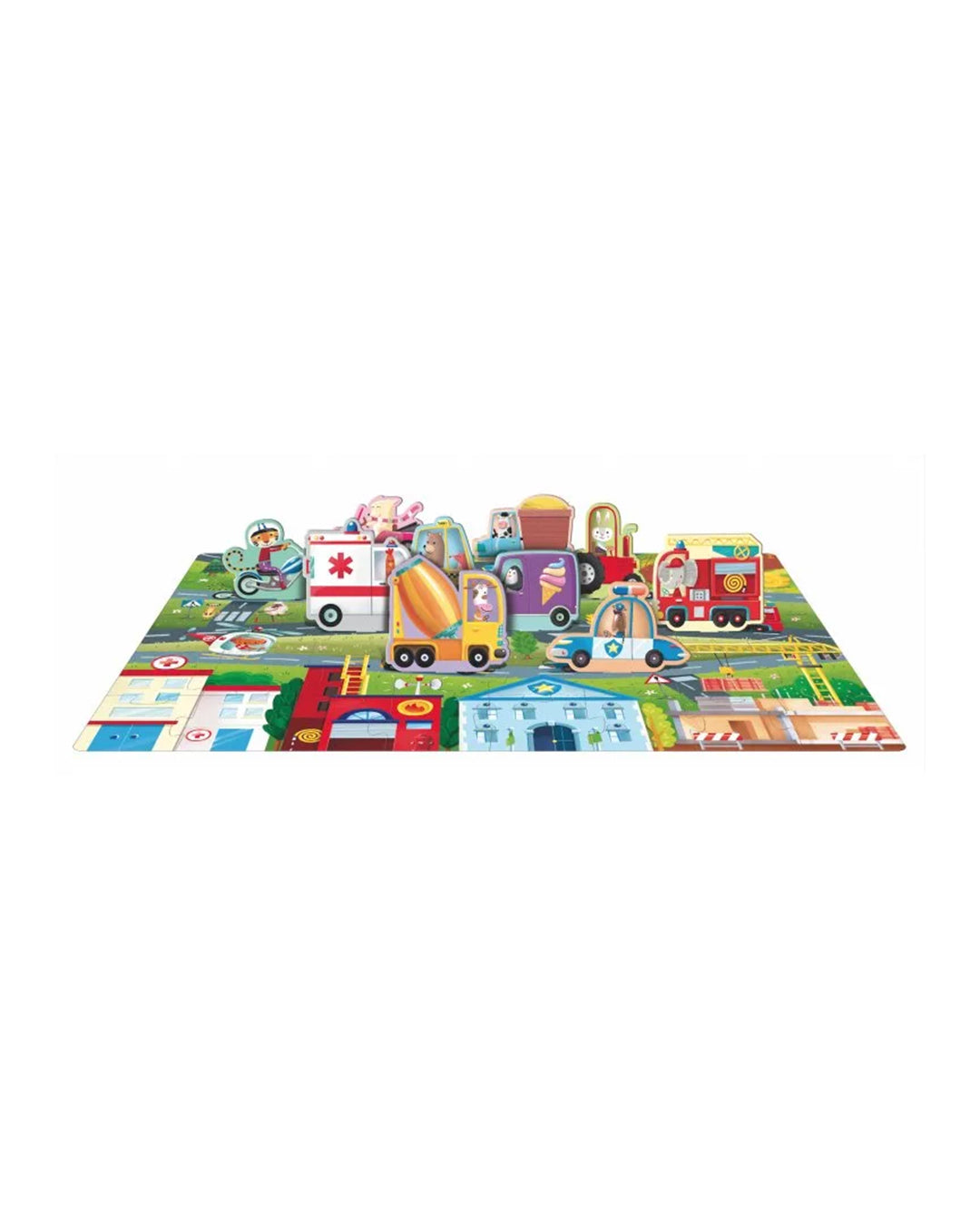 Sassi Editore - I veicoli - Libro puzzle