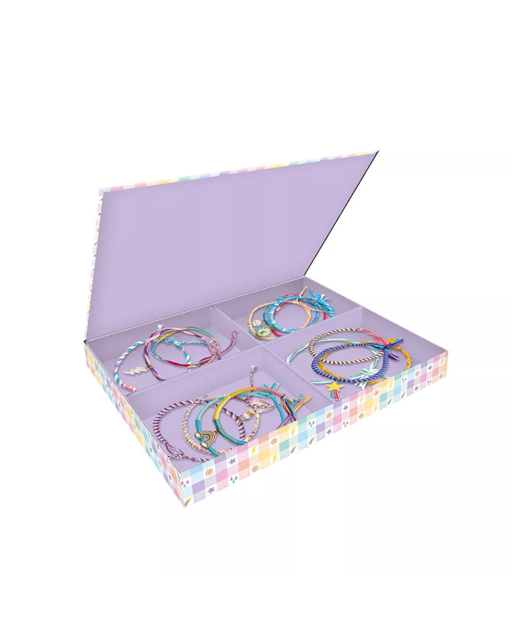 Janod - 30 Braccialetti Avvolgenti Arcobaleno