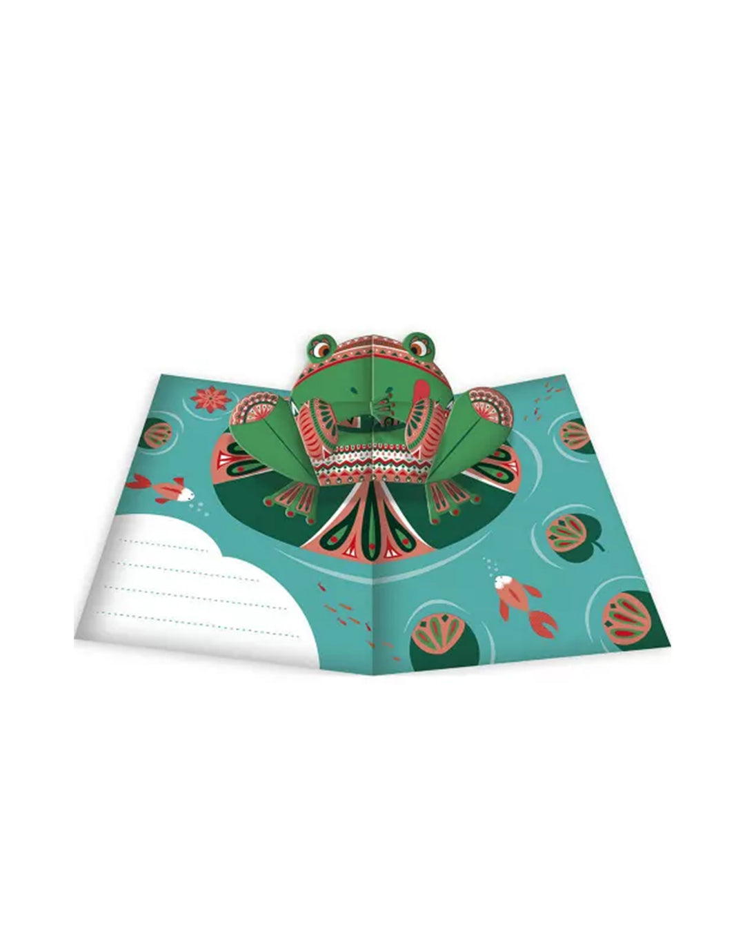 Janod - 6 Biglietti Pop-Up Con Animali Fai Da Te