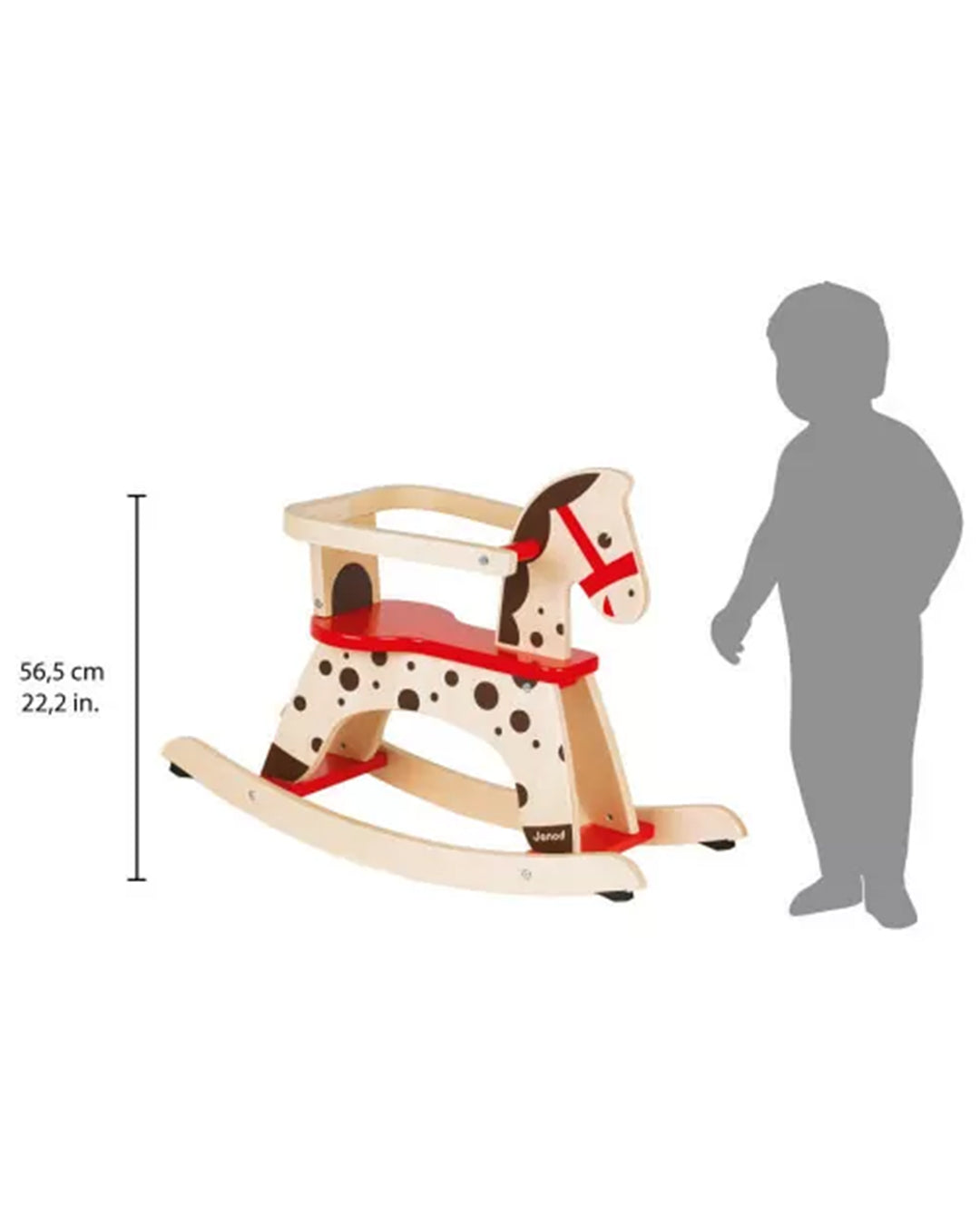 Janod - Cavallo a Dondolo Caramel