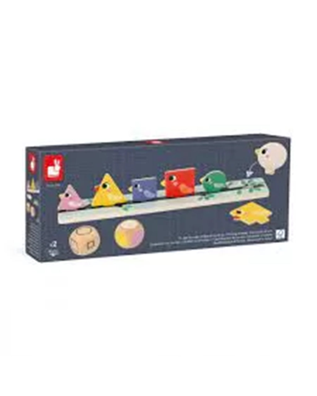 Janod - Identificazione Di Forme, Dimensioni E Colori – Uccelli