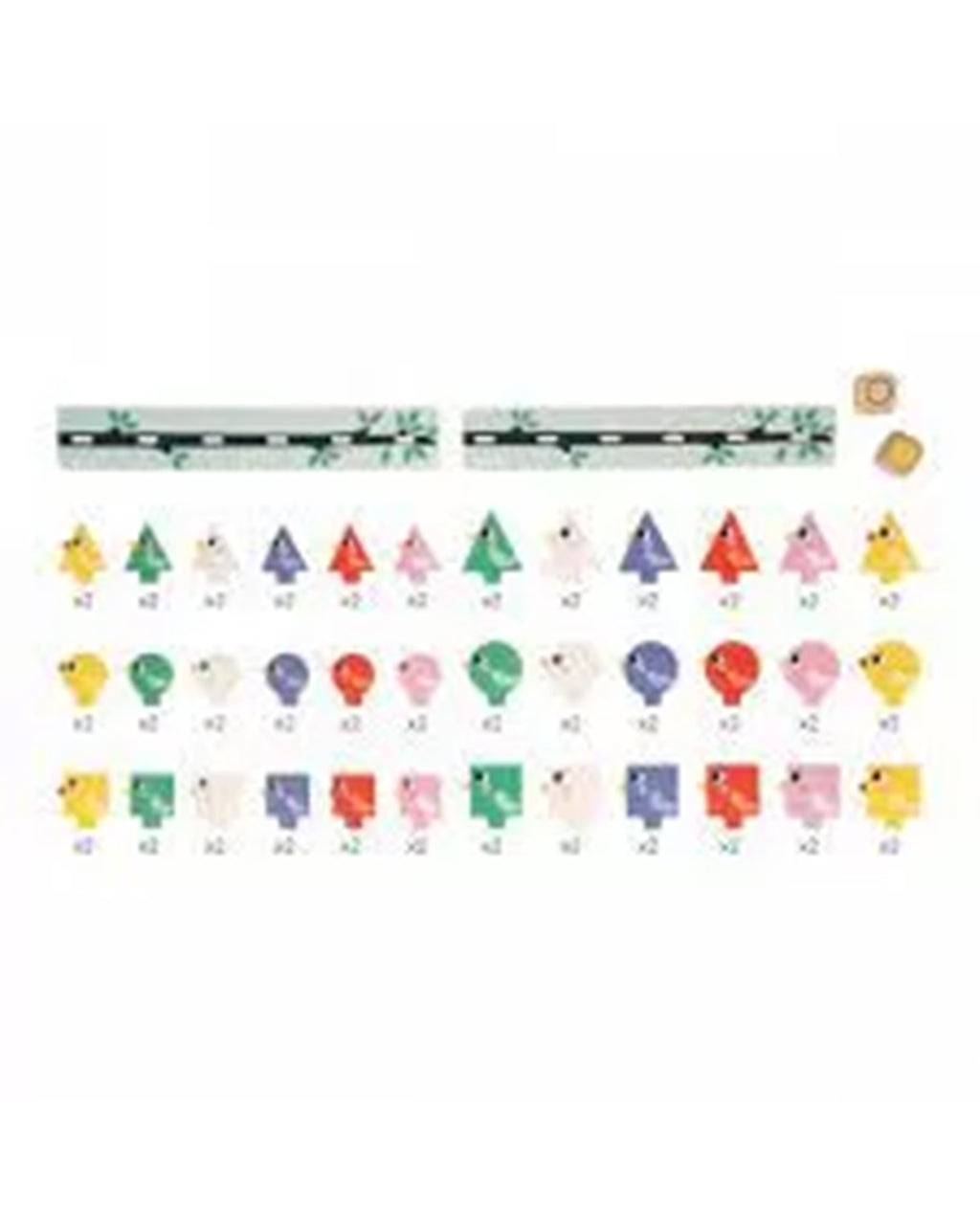 Janod - Identificazione Di Forme, Dimensioni E Colori – Uccelli