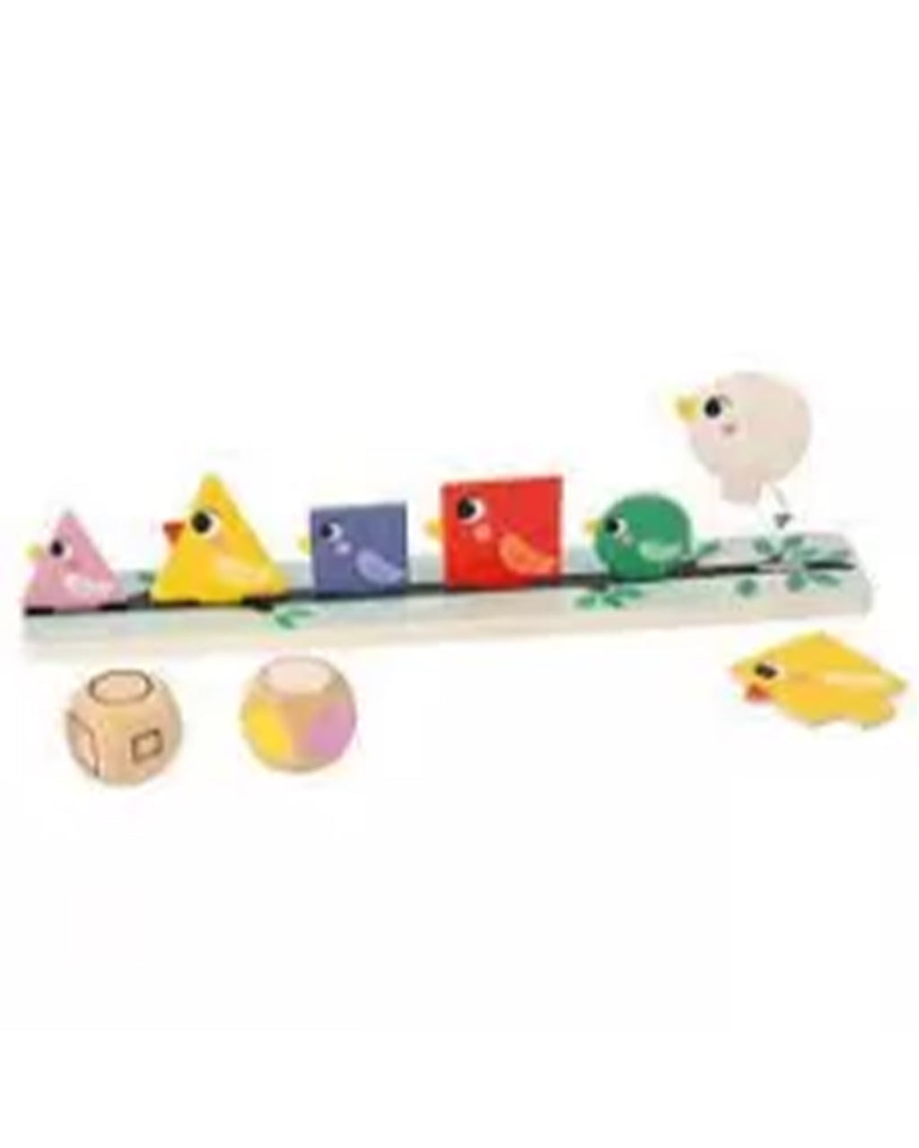 Janod - Identificazione Di Forme, Dimensioni E Colori – Uccelli