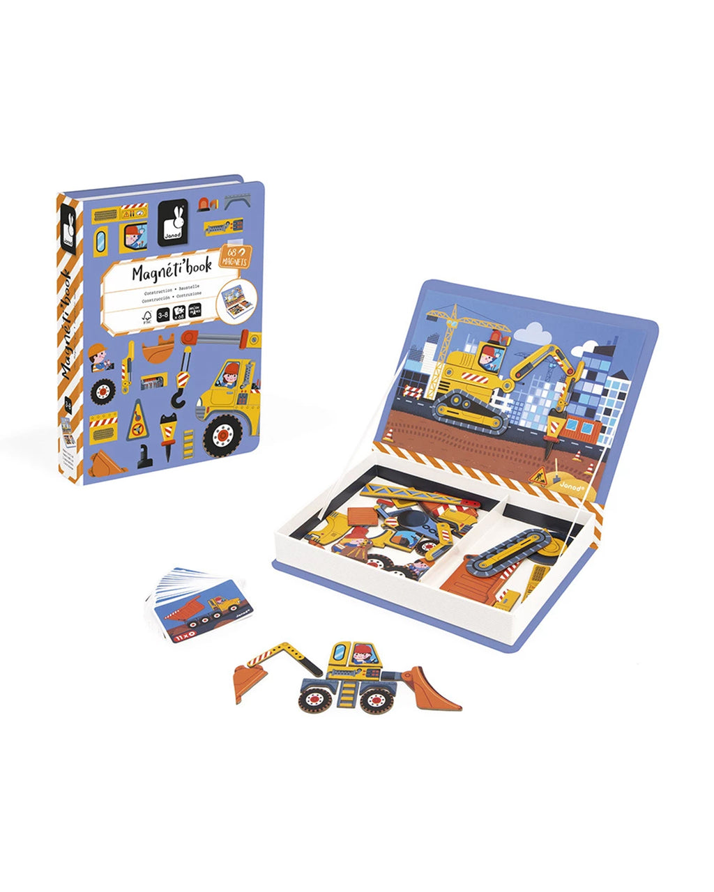 Janod - Magneti Book Costruzione