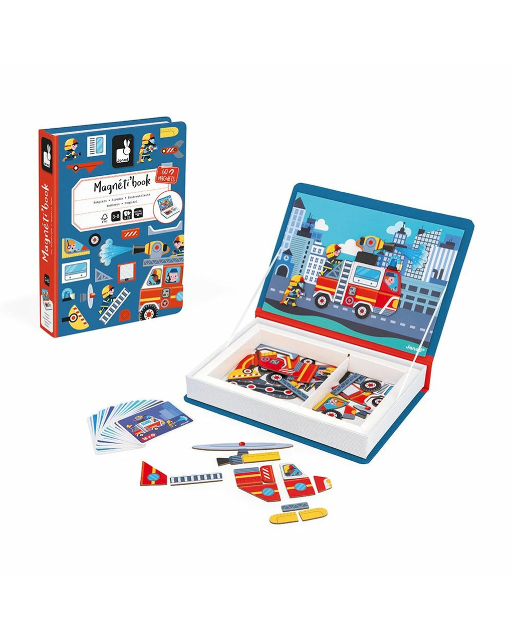 Janod - Magneti Book I vigili del fuoco