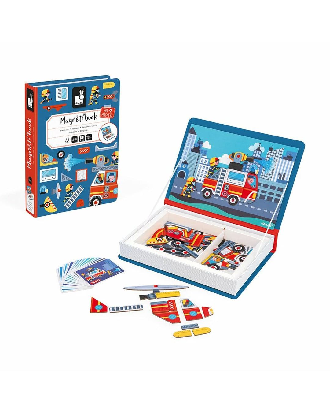 Janod - Magneti Book I vigili del fuoco