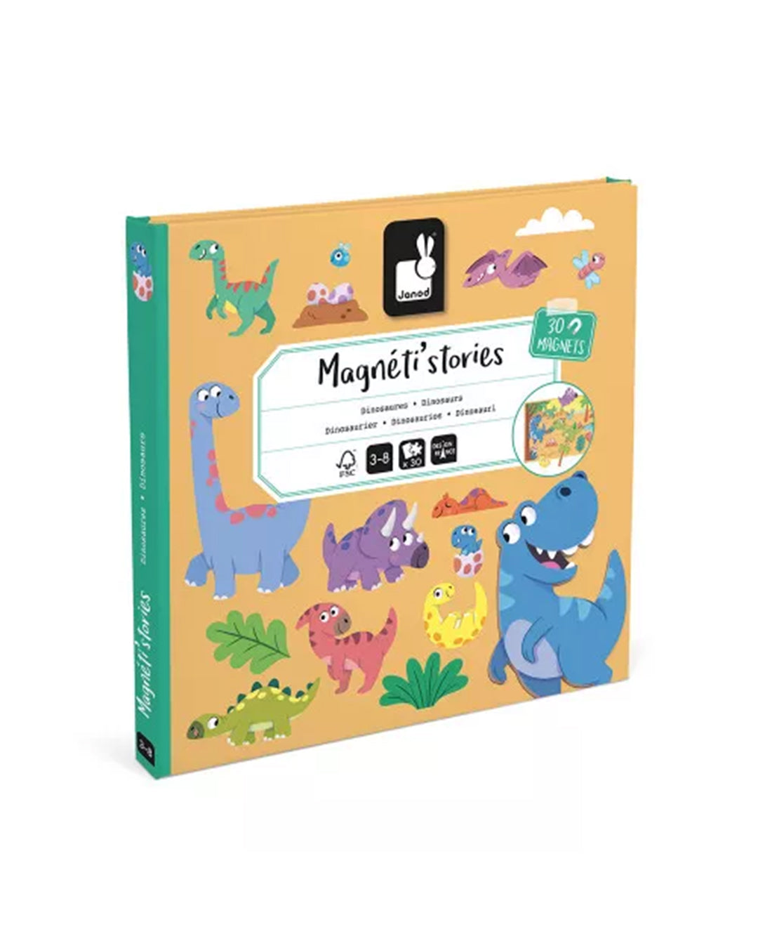 Janod - Magneti stories – Dinosauri