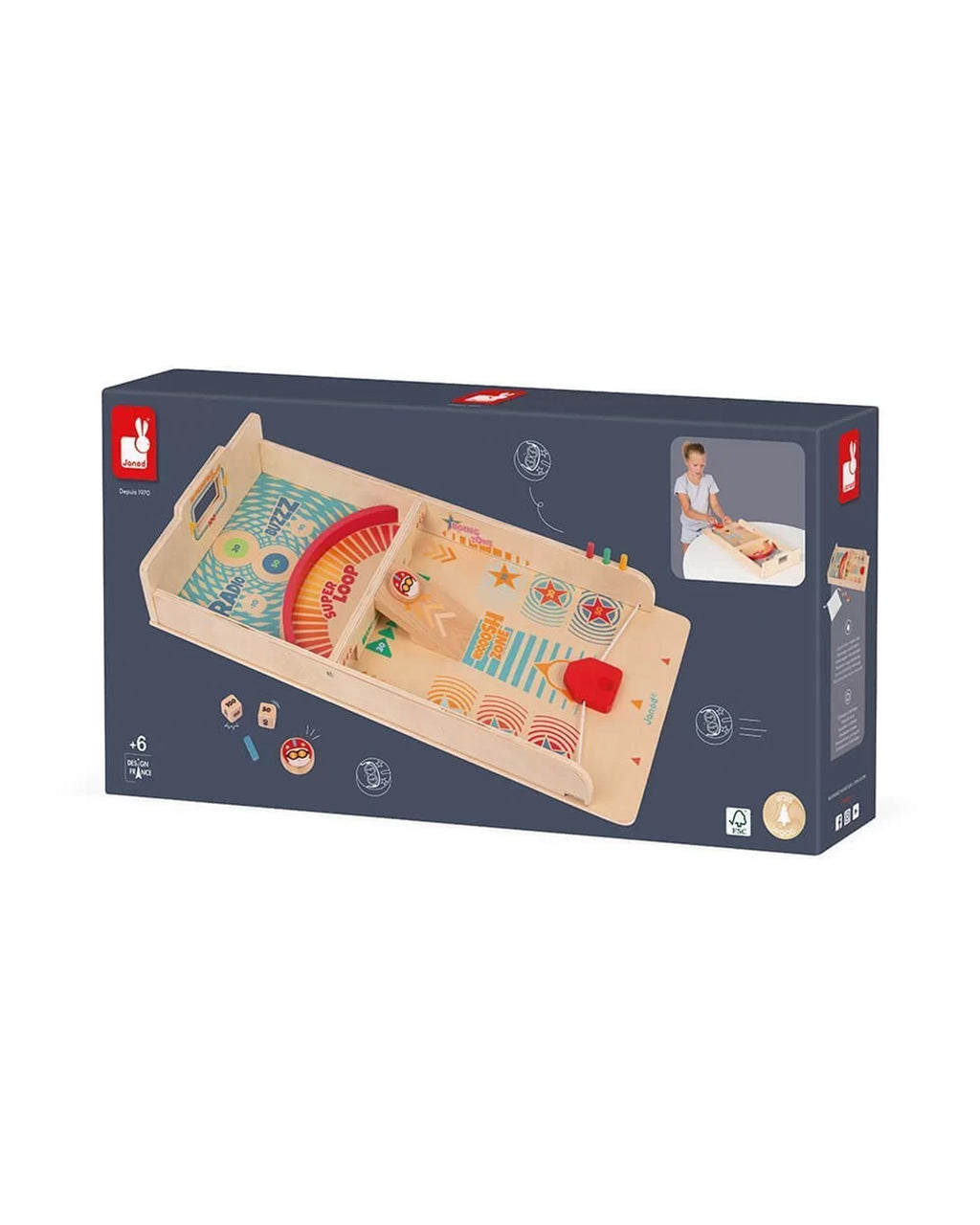 Janod - Mira Con Dischetti – Gioco di Abilità