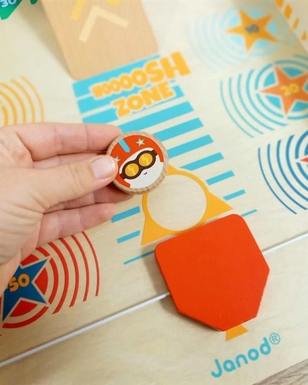 Janod - Mira Con Dischetti – Gioco di Abilità