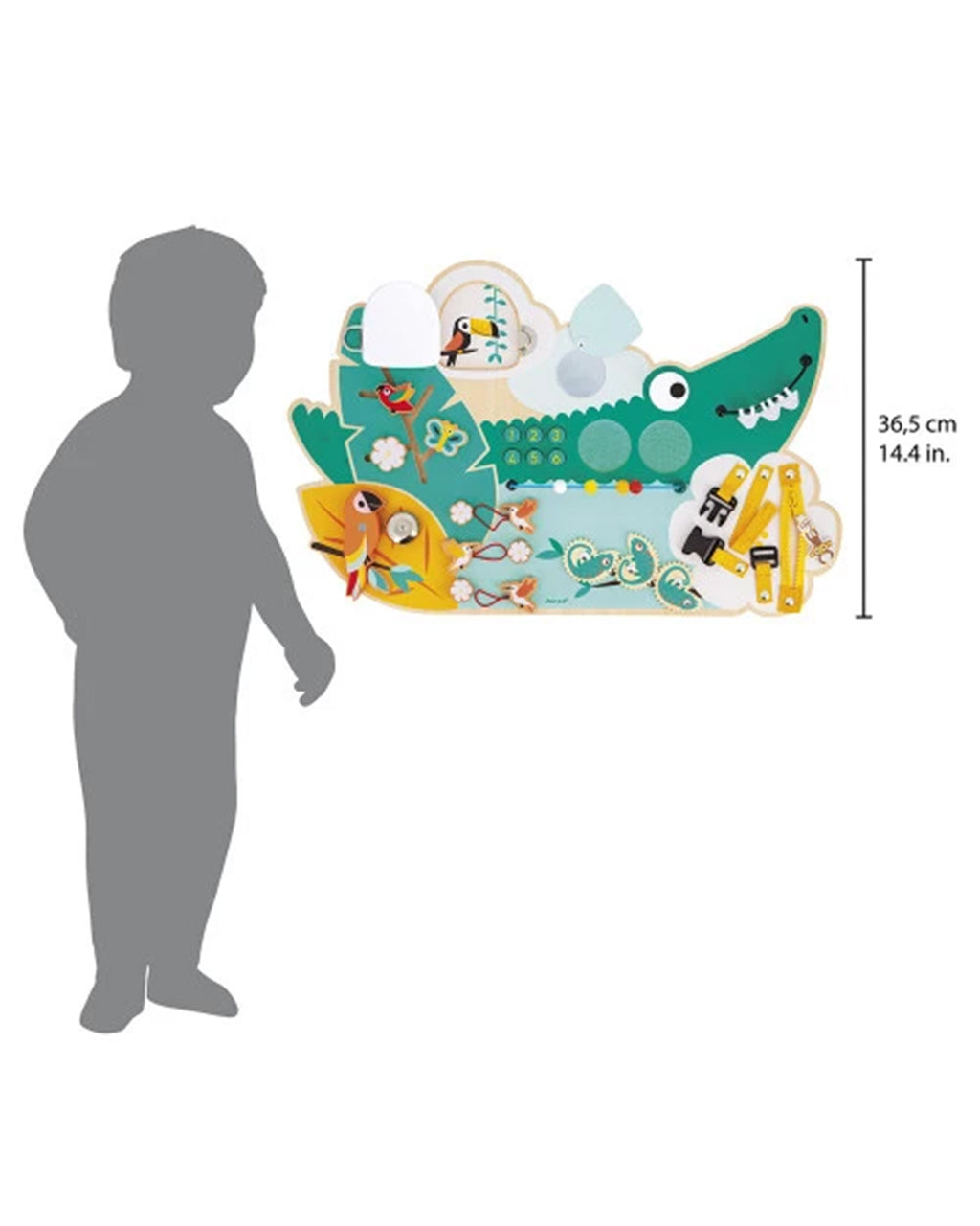 Janod - Pannello Multiattività Coccodrillo