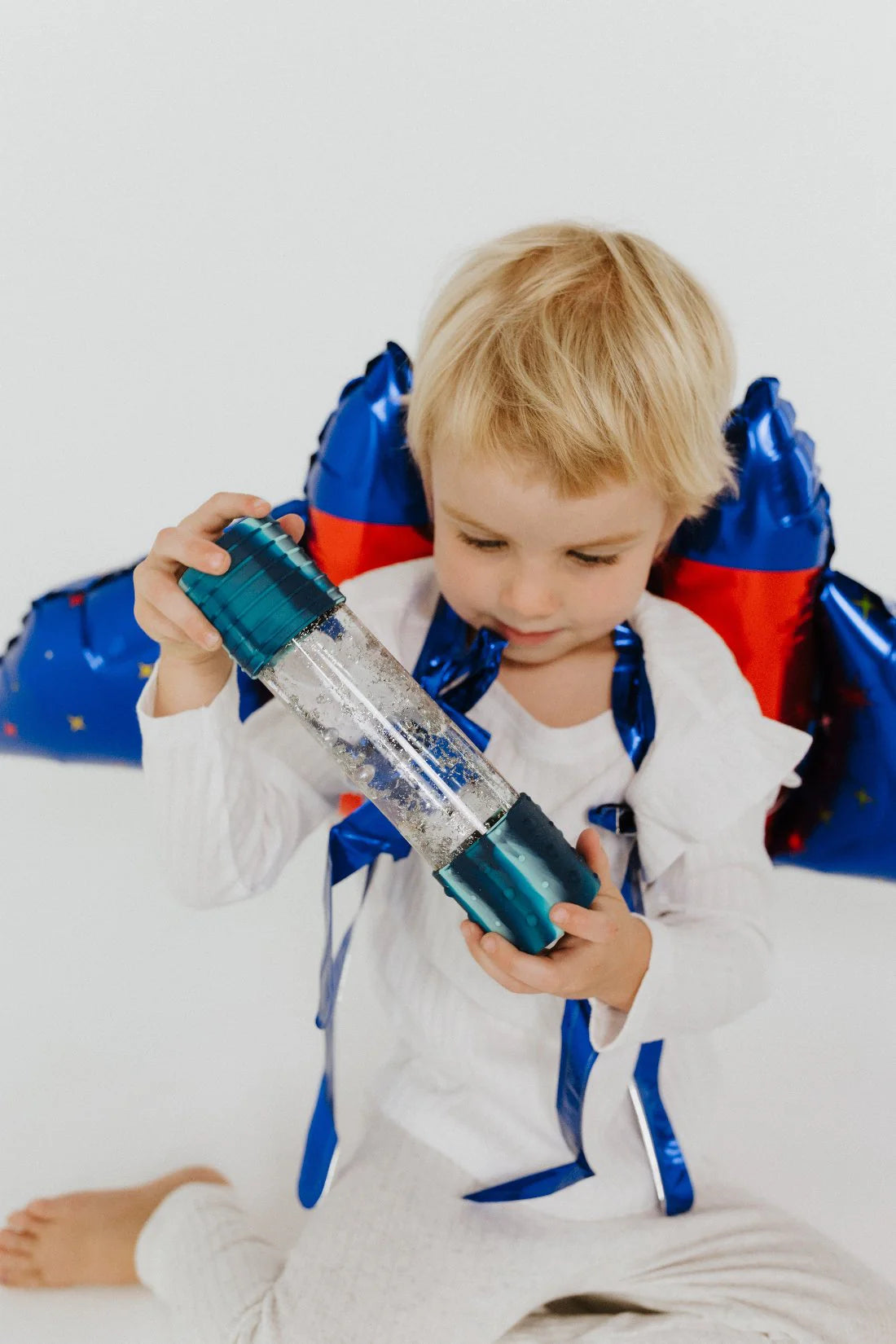 Jellystone-Bottiglia sensoriale fai da te-Galassia