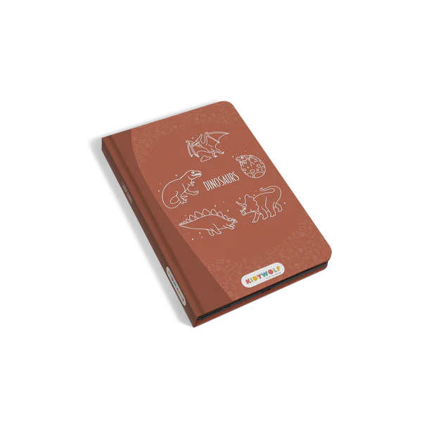 KidyWolf - Mini lavagna Da Disegno - Dinosauri