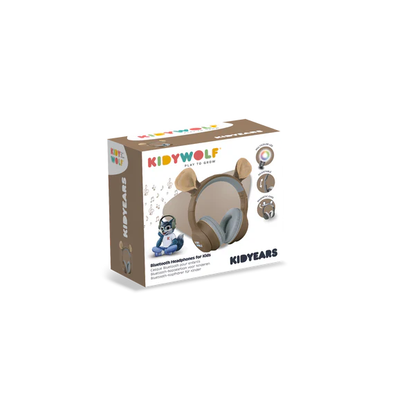KidyWolf - KIDYEARS - Cuffie Bluetooth - Orso