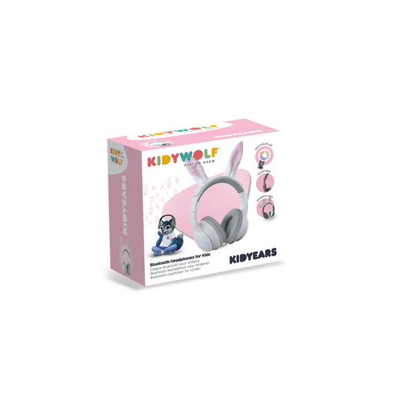 KidyWolf - KIDYEARS - Cuffie Bluetooth - Coniglio
