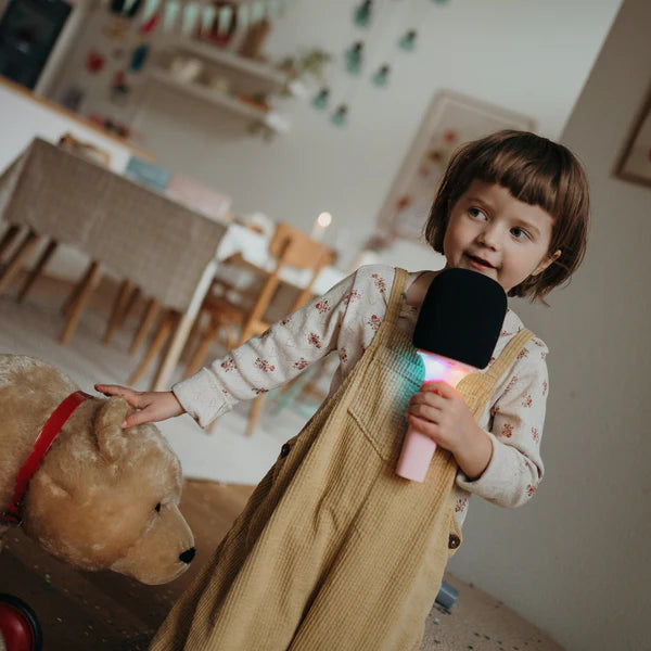 KidyWolf - Microfono Giocattolo Per Karaoke KIDYMIC - Rosa