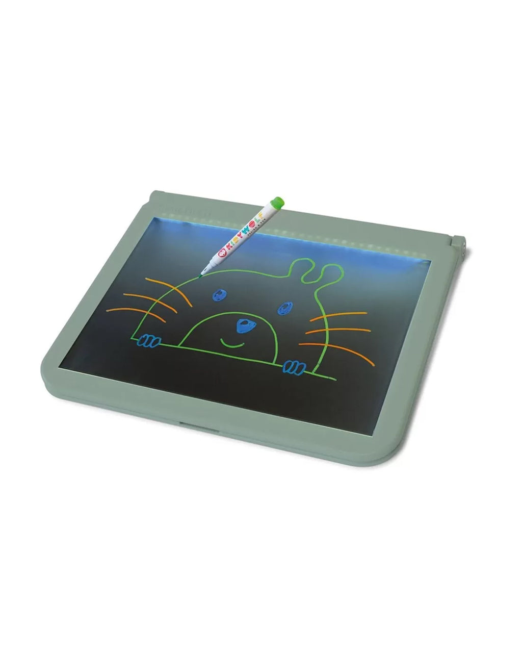 KidyWolf - Lavagna Luminosa Per Disegno E Scrittura - Verde