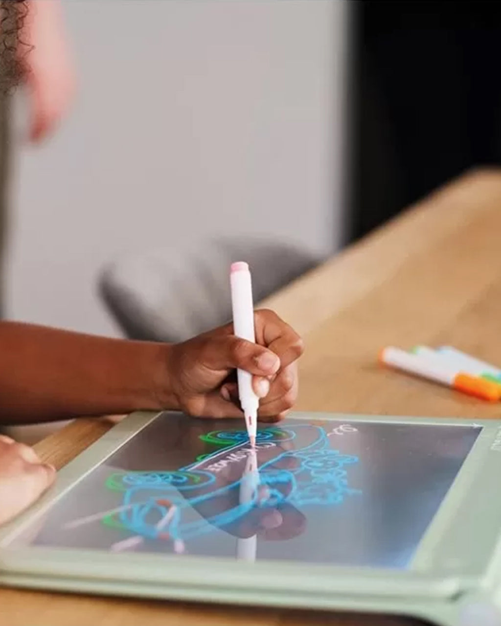 KidyWolf - Lavagna Luminosa Per Disegno E Scrittura - Verde